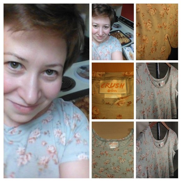 CRUSH by abc family Crossover Split Back Top - Picture 3 of 14